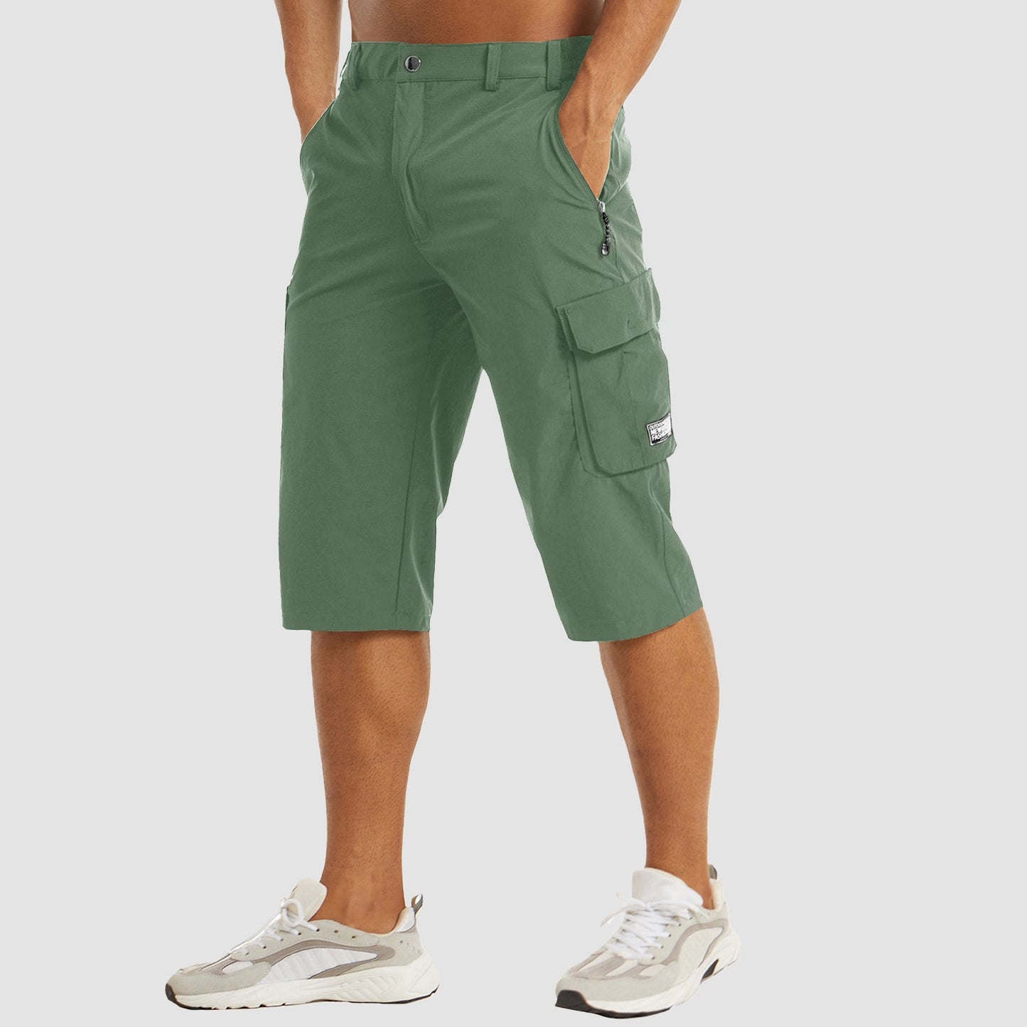 Ultra-Light Heren Cargo Shorts - Snel Droog & Knielengte