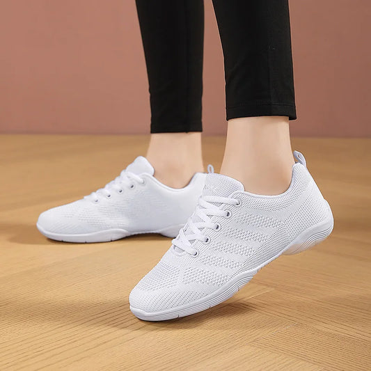 Witte Orthopedische Cheerleading Schoenen - Bella