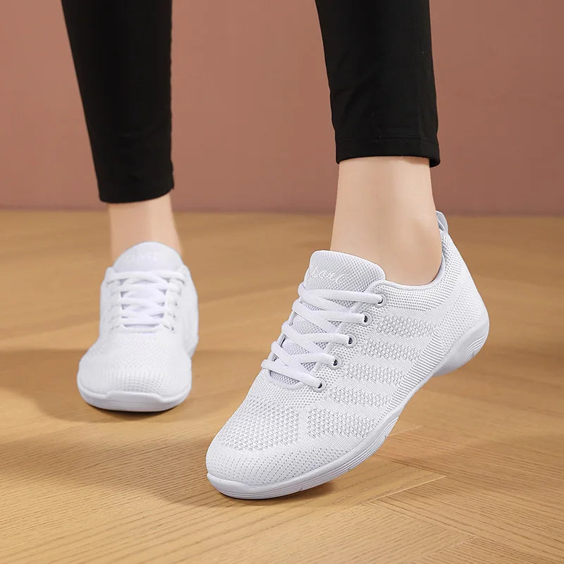 Witte Orthopedische Cheerleading Schoenen - Bella