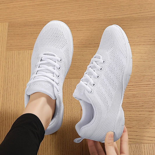 Witte Orthopedische Cheerleading Schoenen - Bella