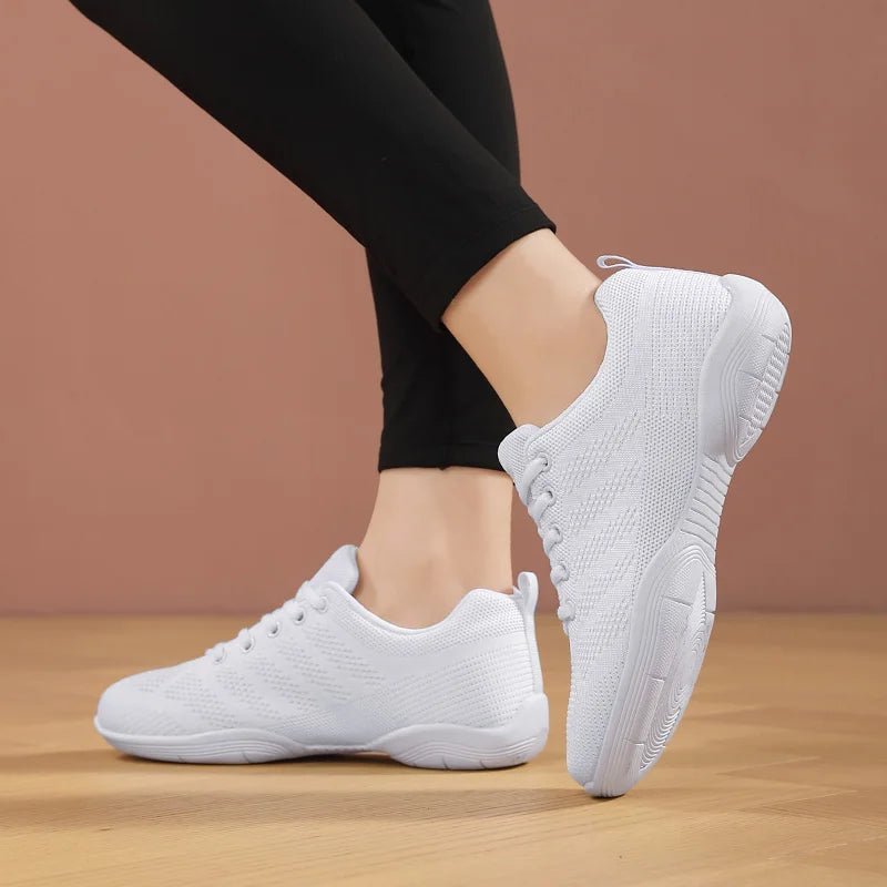 Witte Orthopedische Cheerleading Schoenen - Bella