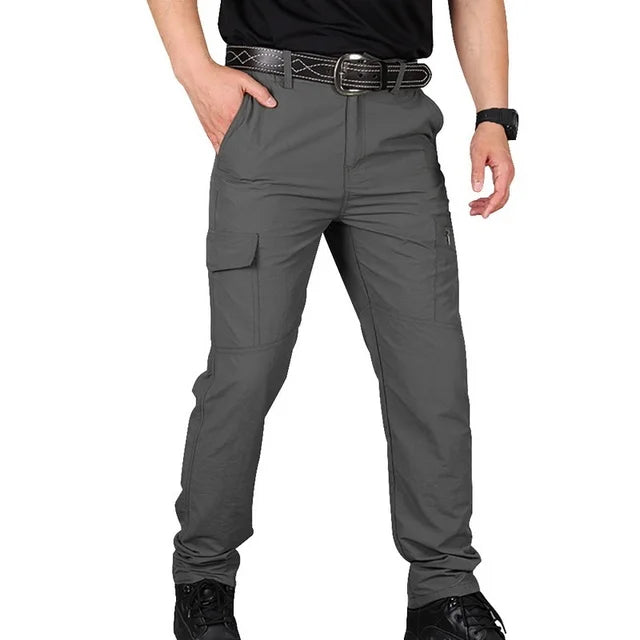 Mackenzie - Zwarte Combat Cargo Broek