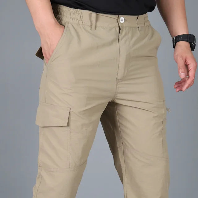 Mackenzie - Zwarte Combat Cargo Broek