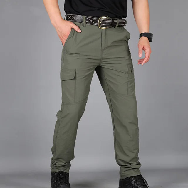 Mackenzie - Zwarte Combat Cargo Broek