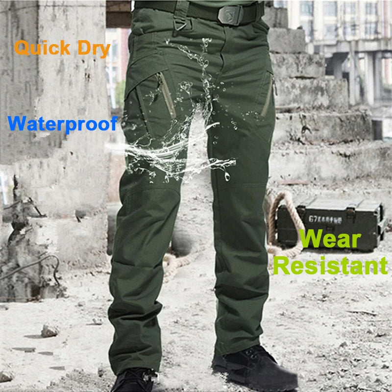 Mackenzie - Zwarte Combat Cargo Broek