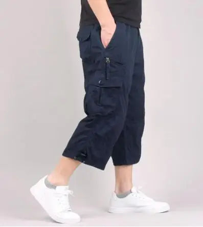 Jermaine - Grijze Casual Cargo Shorts