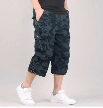 Jermaine - Grijze Casual Cargo Shorts