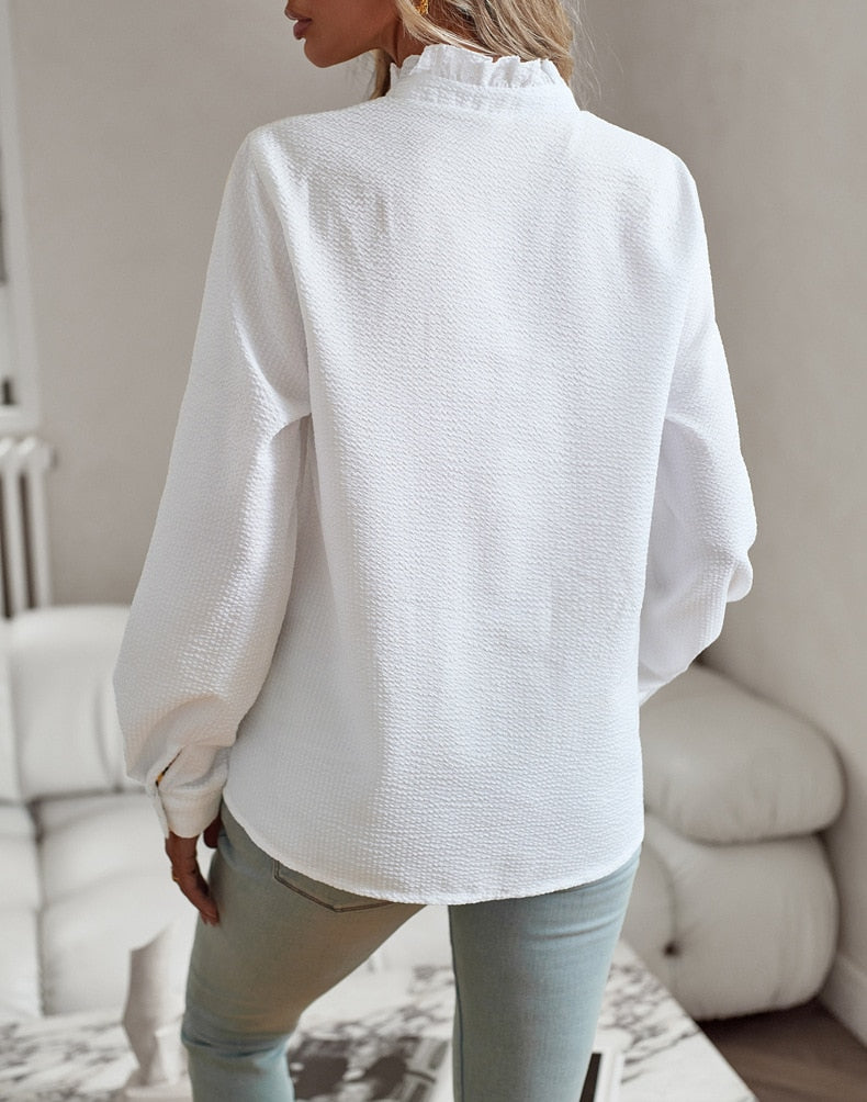 Chique Elegante Blouse: Elegante Verfijning Ontmoet Comfort