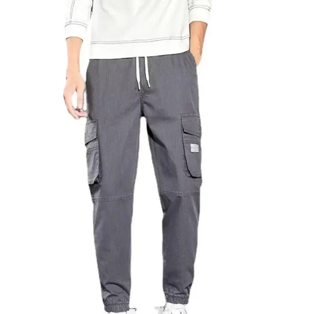 Cullen - Zwarte Casual Cargo Broek