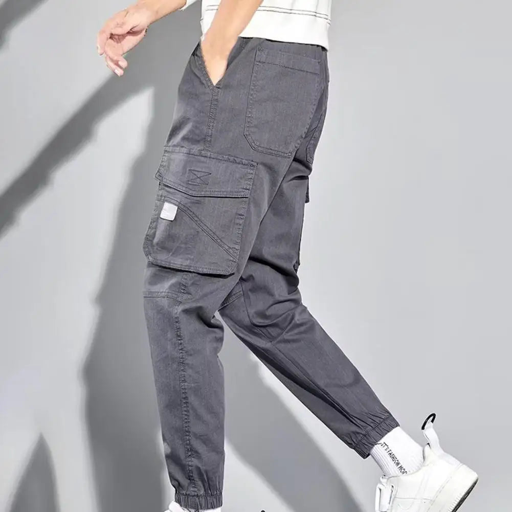 Cullen - Zwarte Casual Cargo Broek