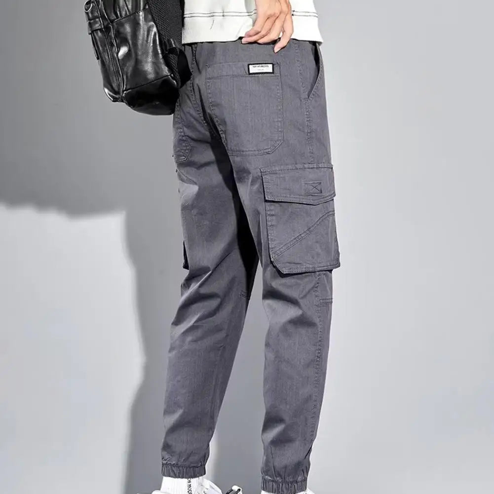 Cullen - Zwarte Casual Cargo Broek