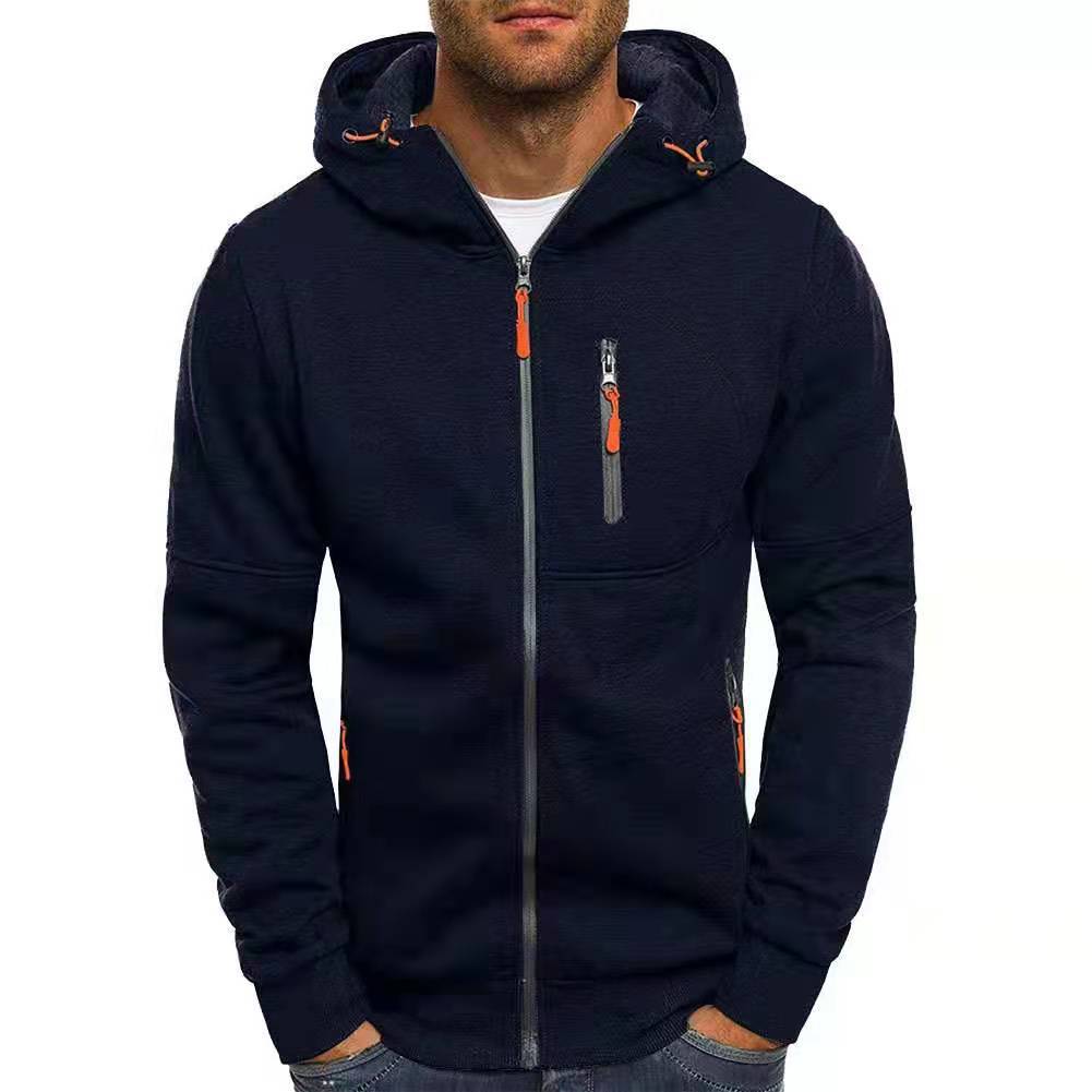 VersaZip Heren All-Season Fleece Hoodie - Stijlvol, Multikleurig, Dagelijks Comfort