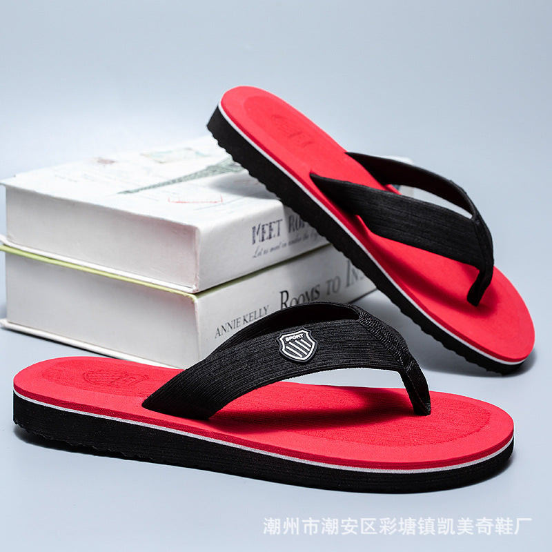 Walnootbruine Orthopedische Teenslippers - Kai