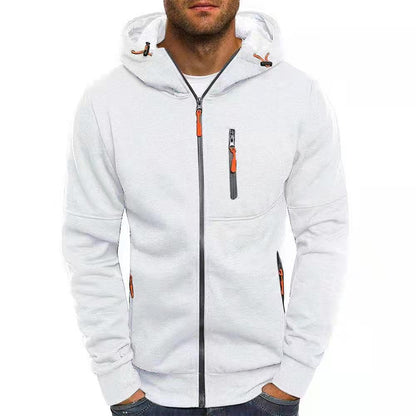 VersaZip Heren All-Season Fleece Hoodie - Stijlvol, Multikleurig, Dagelijks Comfort