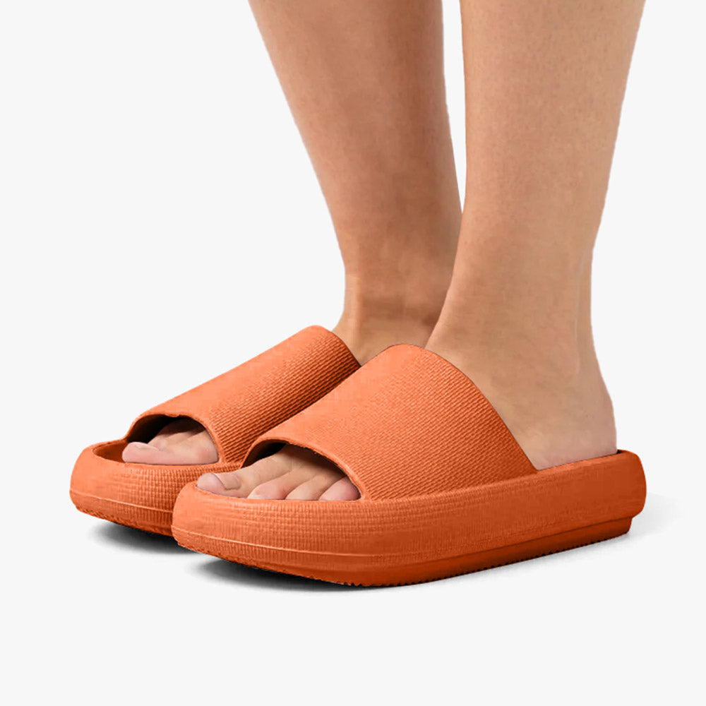 HappyFeet Luxe Slippers: 15° Comfort & Steun