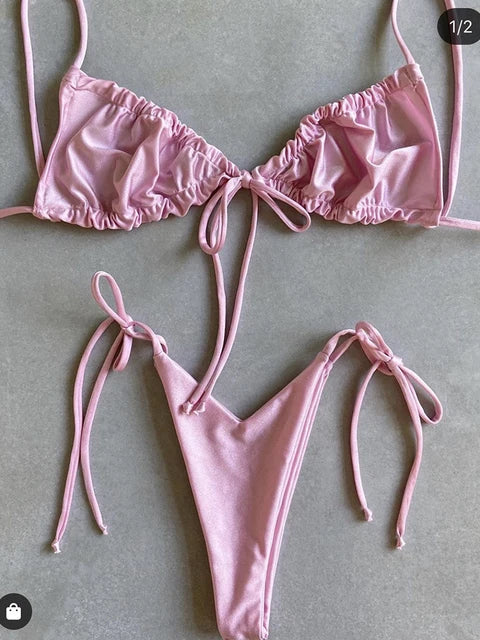 Roze Bikini Set - Isla