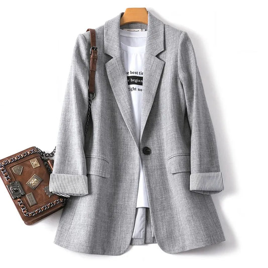 Warme & Stijlvolle Blazer Jas voor Herfst & Winter