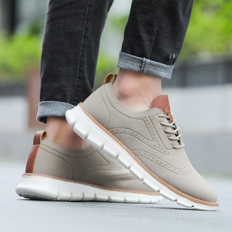 Elegante Heren Casual Sneakers: Modern Comfort & Veelzijdige Stijl