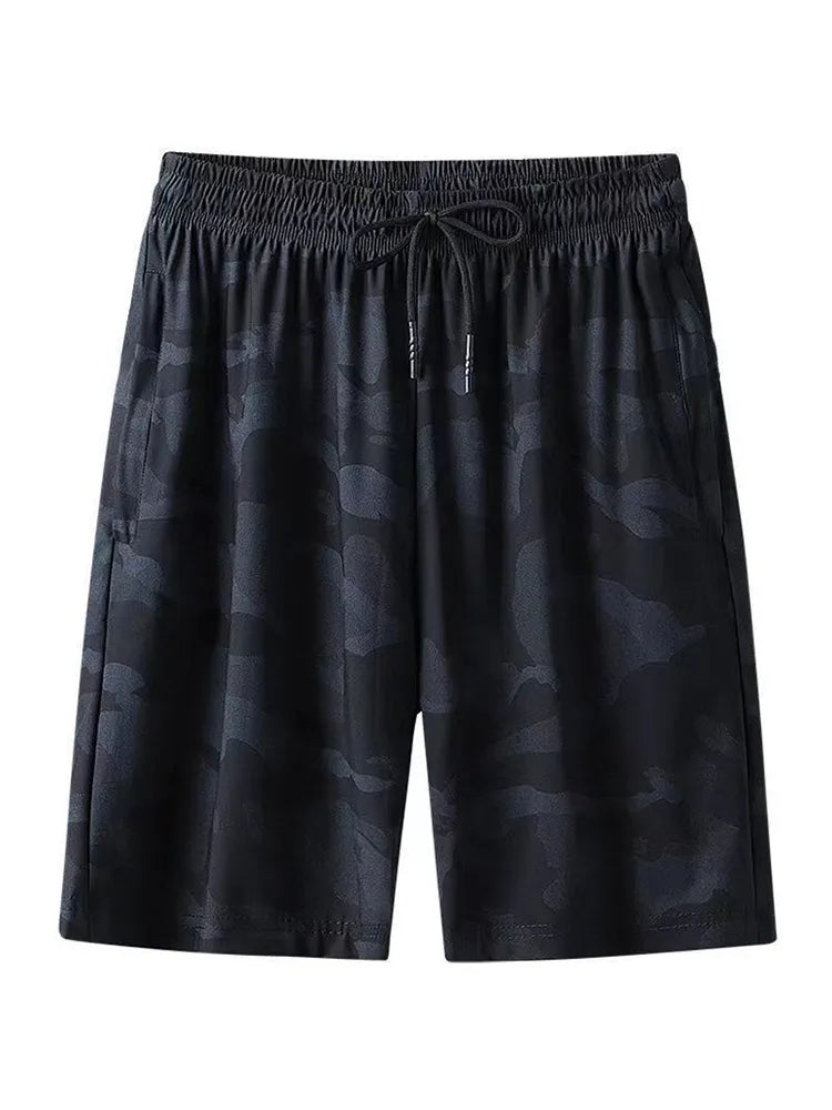 Aaron - Zwarte Sportieve Shorts