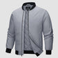 ArcticShield Herenbomber: Winterklaar, Winddicht & Gewatteerd Comfort