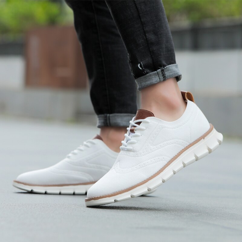 Elegante Heren Casual Sneakers: Modern Comfort & Veelzijdige Stijl