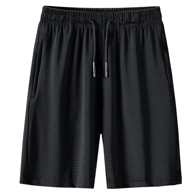 Aaron - Zwarte Sportieve Shorts