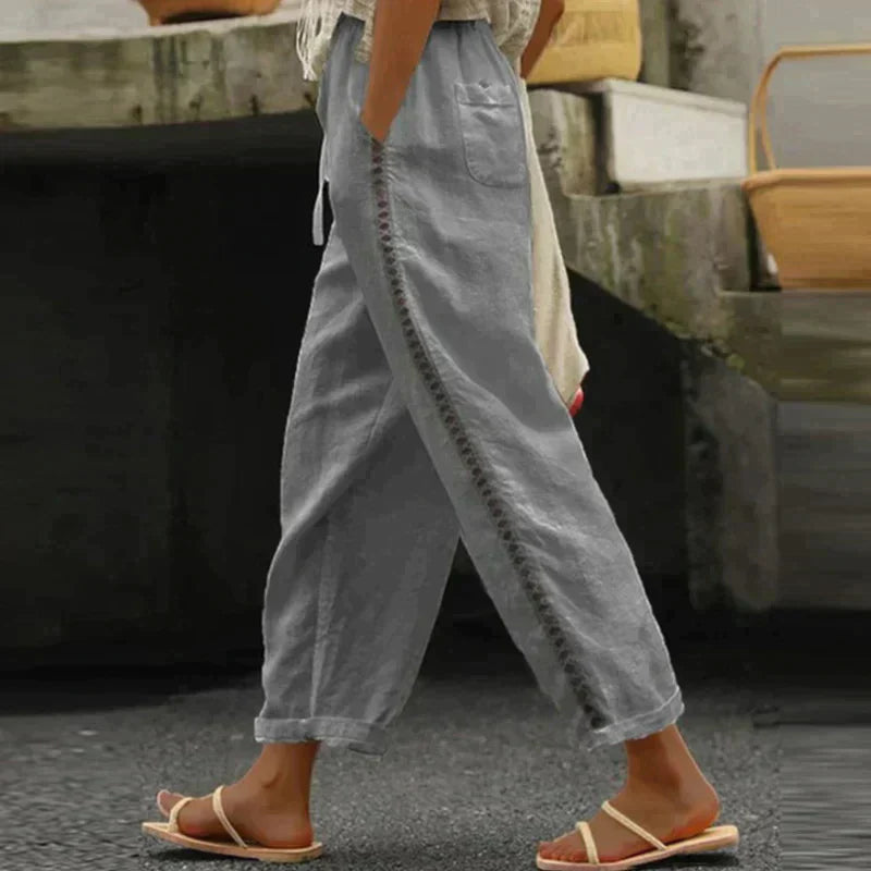 Breezy Chic: Zomerse Wide-Leg Broek