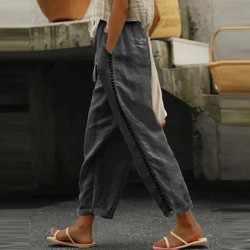 Breezy Chic: Zomerse Wide-Leg Broek