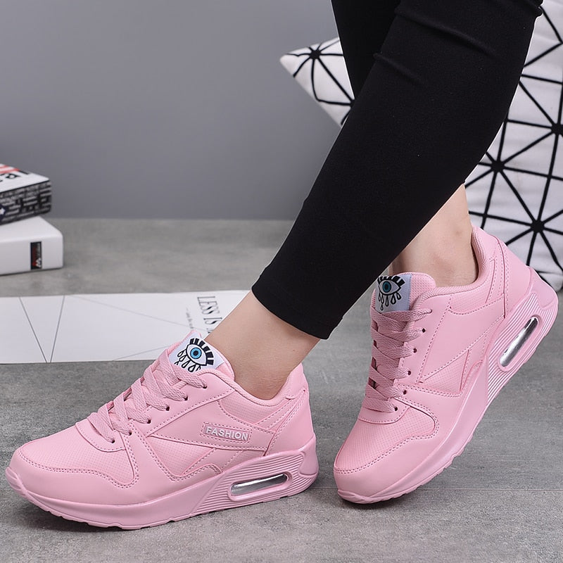 Zoe - Roze Luchtkussen Sneakers