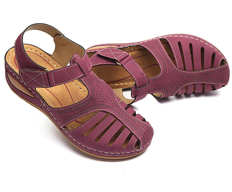 Lavendel - Paarse Comfortabele Sandalen