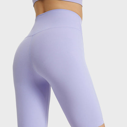 Deliah - Paarse Strakke Legging