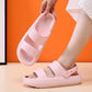 Nora - Zwarte Anatomische Schuifsandalen voor Comfort