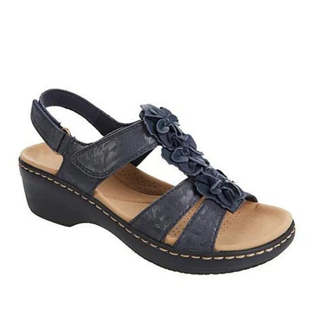 Zwarte Orthopedische Sandalen - Lotte