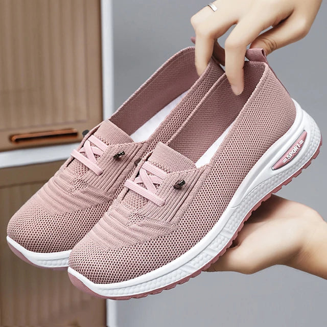 Roze Orthopedische Zomersneakers - Joie