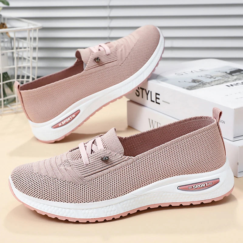 Roze Orthopedische Zomersneakers - Joie