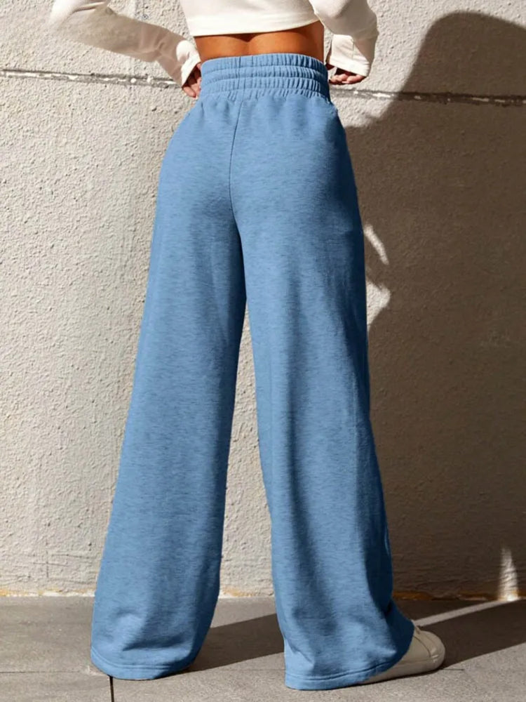 Jameson - Blauwe Wijde Sweatpants