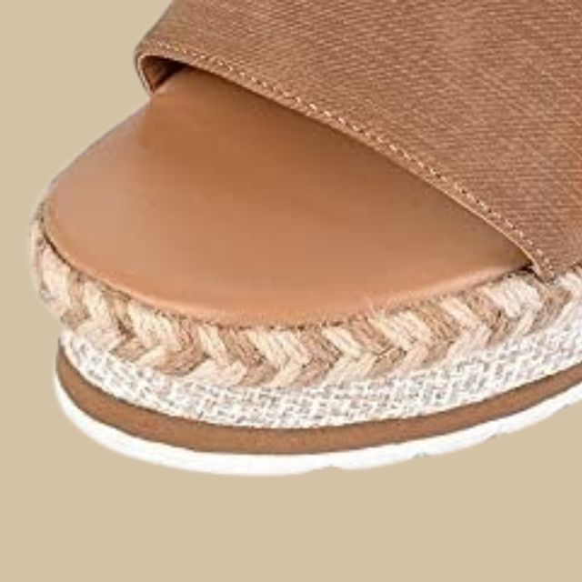 Chique Casual Espadrille Sleehak Sandalen