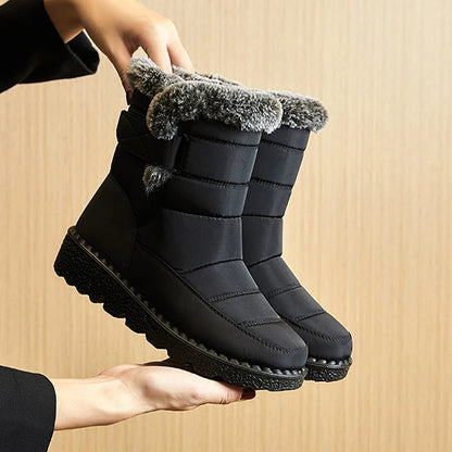 Gezellige Pluizige Snowboots - Blijf Warm & Stijlvol!