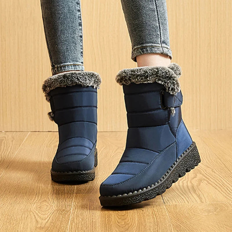 Gezellige Pluizige Snowboots - Blijf Warm & Stijlvol!