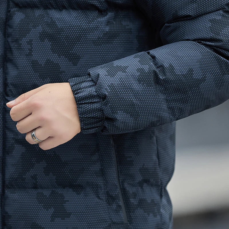 Premium Camouflage Patroon Winterjas - Blijf Warm en Stijlvol deze Winter!