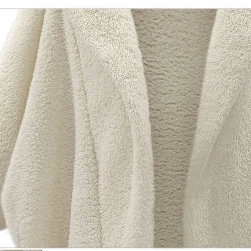 Gezellige Elegantie Pluche Jas - Luxueuze Warmte voor Herfst & Winter