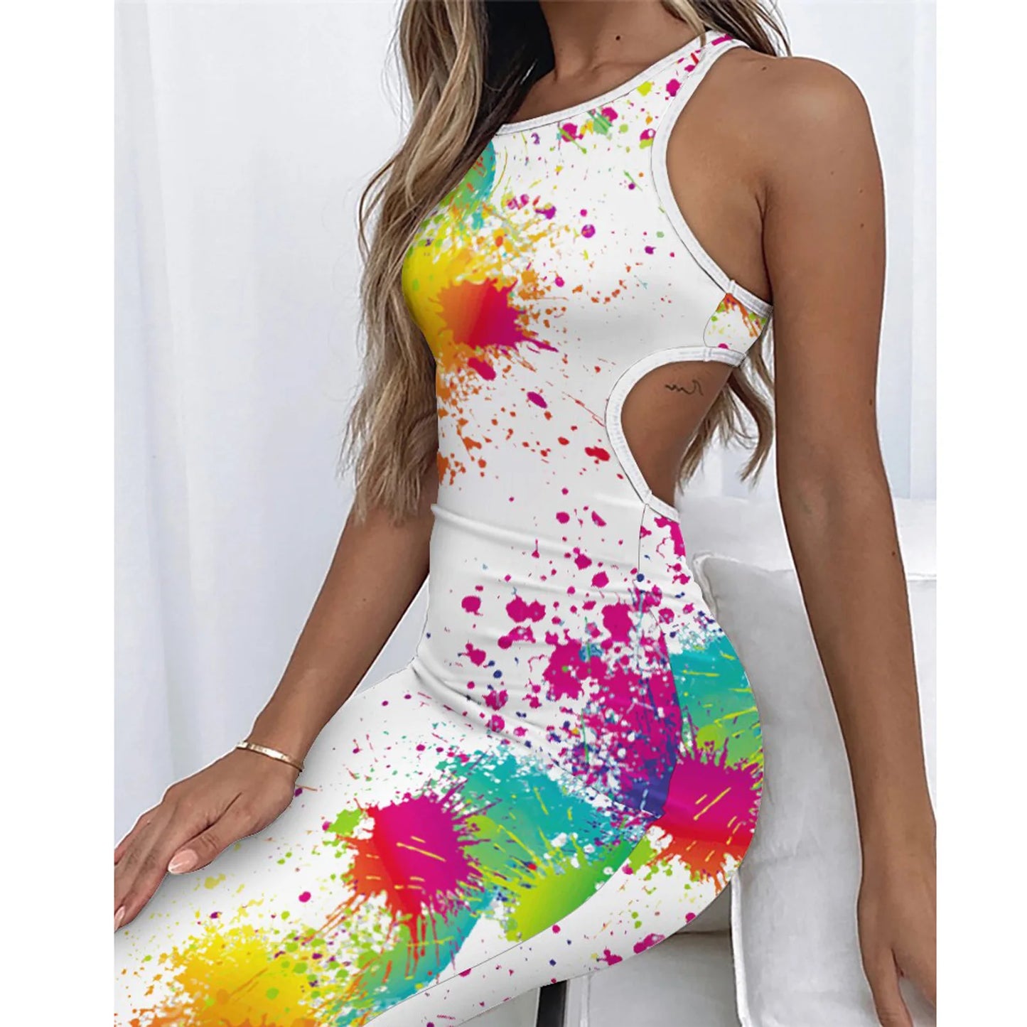 Zwarte Bodycon Jurk - Eva