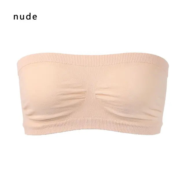 Alicen - Naadloze Strapless Tube Top