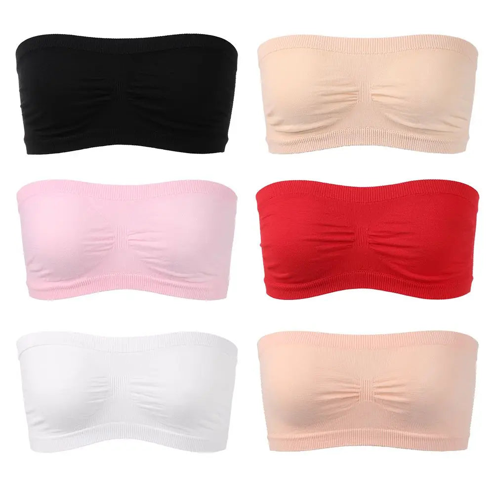 Alicen - Naadloze Strapless Tube Top