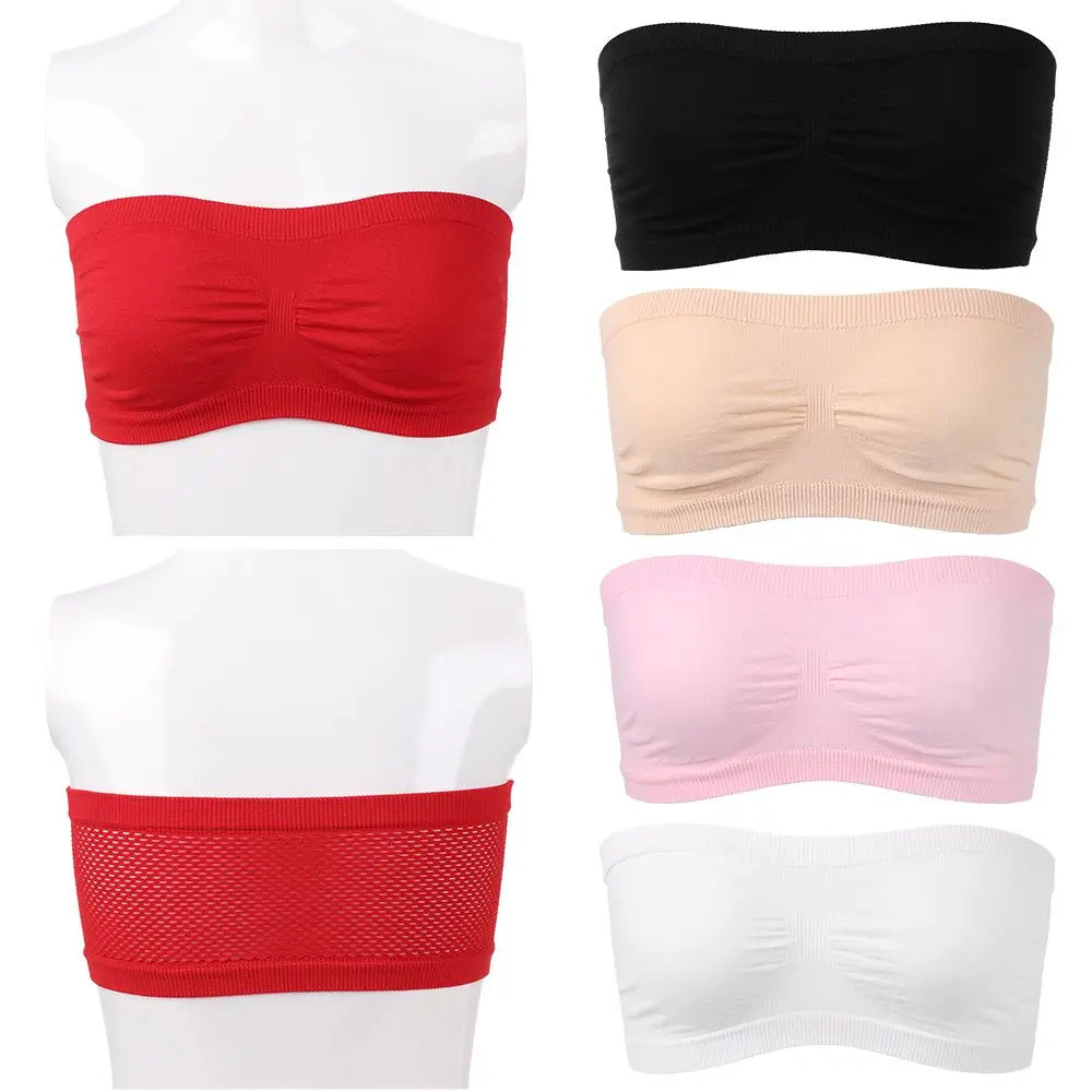 Alicen - Naadloze Strapless Tube Top