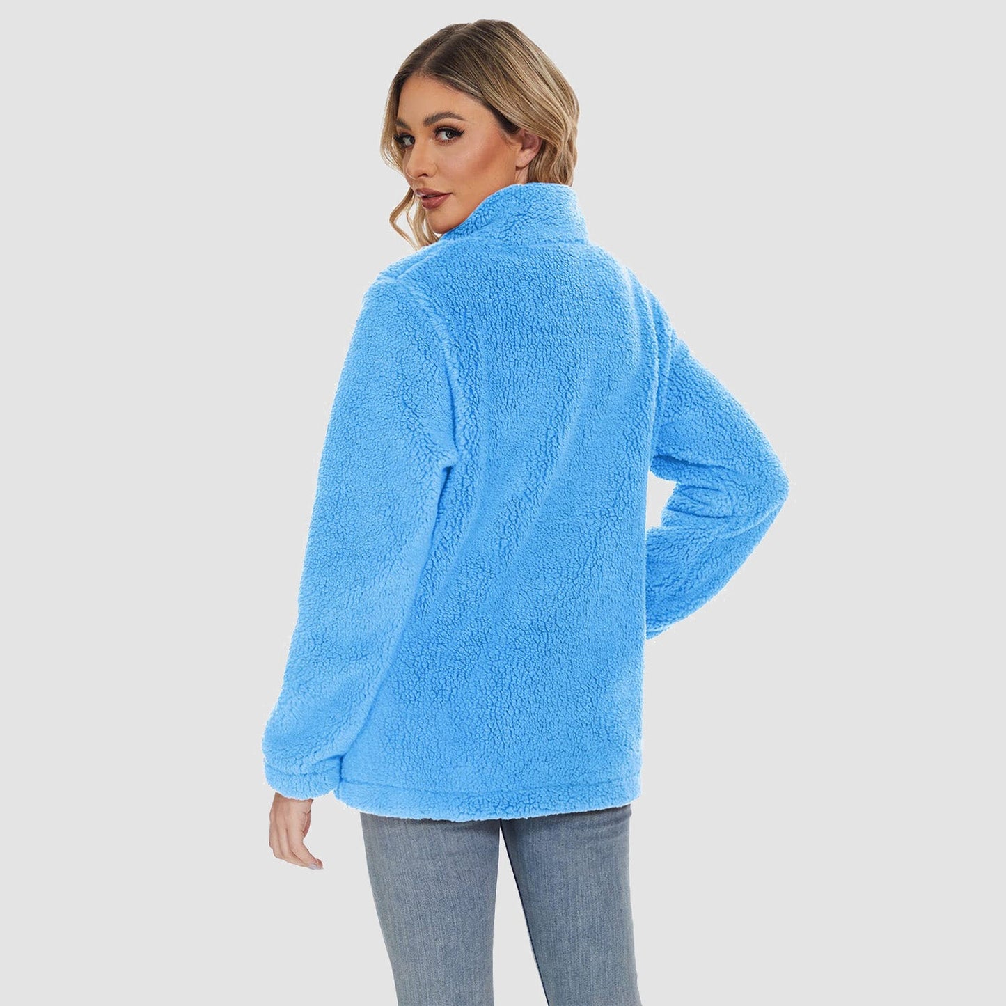 CozyChic Sherpa Fleece Jas: Stijlvolle Winterwarmte