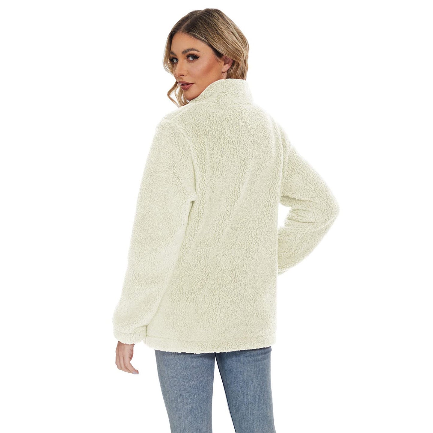 CozyChic Sherpa Fleece Jas: Stijlvolle Winterwarmte