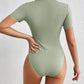 Zwarte Kleurblok Bodysuit - Esme