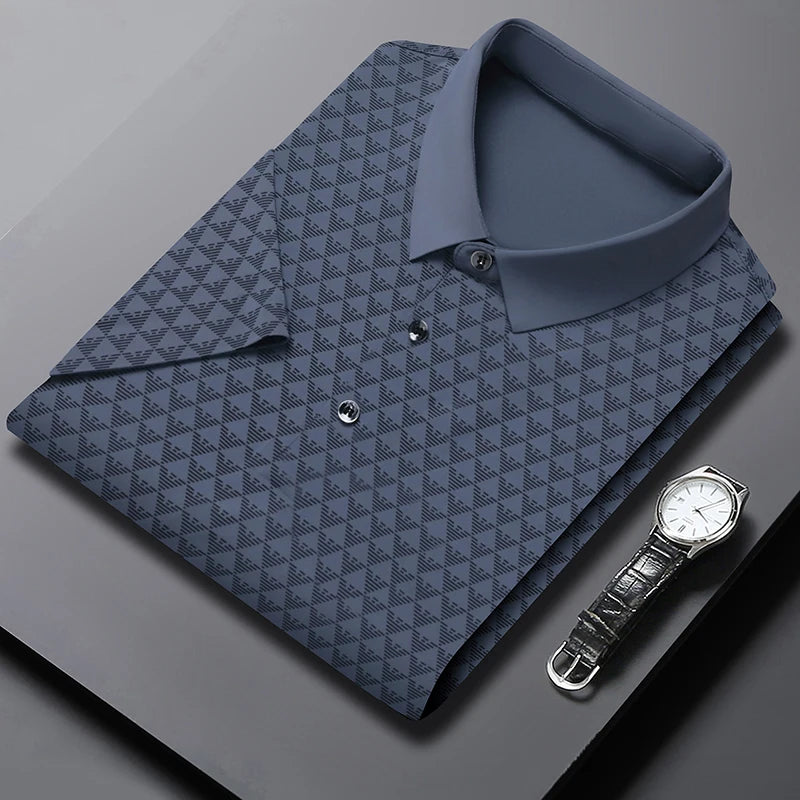 Exclusieve Heren Diamant Polo