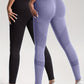 Grijze High-Stretch Yoga Leggings - Mila